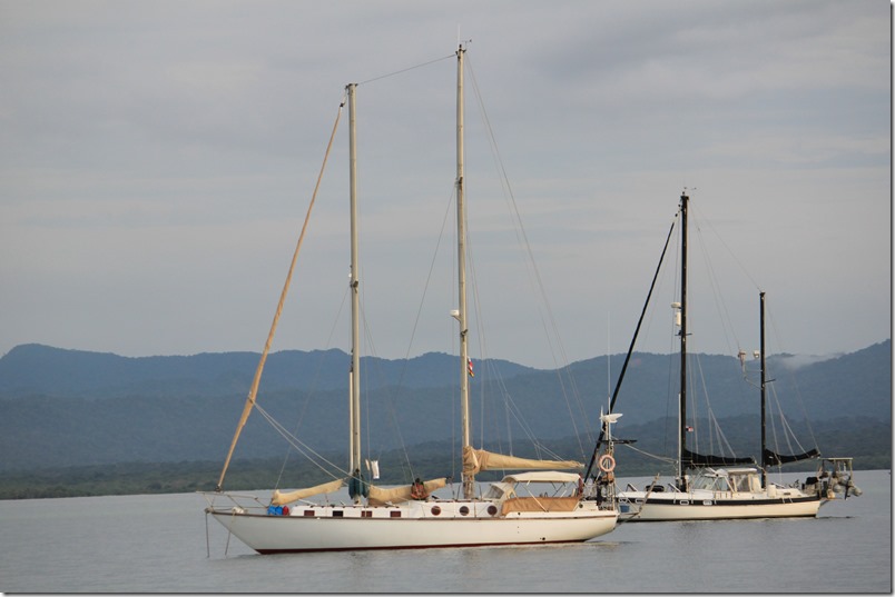 Sailboats in Green Island
